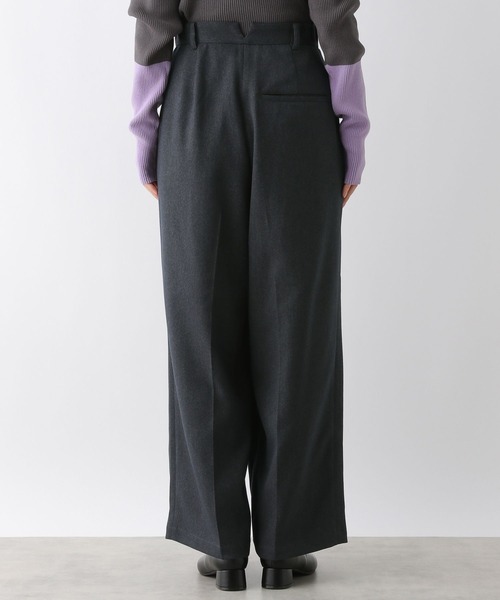 LEPSIM（レプシィム）の「ストレッチウールライクラップパンツ　147610（その他パンツ・レディース・アイボリー/グレー・FREE）」の16枚目の写真