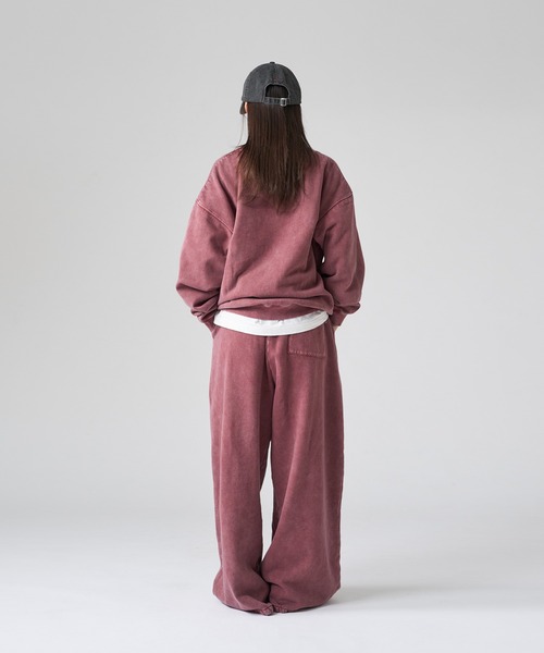 セール】VINTAGE LIKE WIDE SWEAT PANTS/ヴィンテージライク