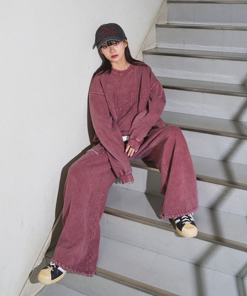 kutir（クティール）の「VINTAGE LIKE WIDE SWEAT PANTS/ヴィンテージライクワイドスウェットパンツ（その他パンツ・メンズ・杢グレー/ボルドー/ブラック/ネイビー・LARGE/MEDIUM/SMALL）」の20枚目の写真