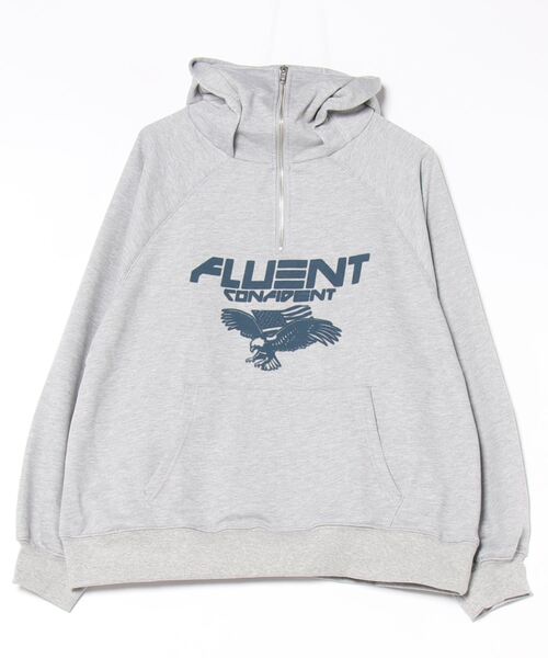 VENCEEXCHANGE(ヴァンスエクスチェンジ)の「イーグルハーフジップパーカー(パーカー・レディース・グレー系その他/チャコール/ネイビー・FREE)」の20枚目の写真