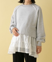 LEPSIM（レプシィム）の「【産前・産後対応】マタニティ／レースインナーセットプルオーバー　243724（マタニティウェア/グッズ・レディース）」