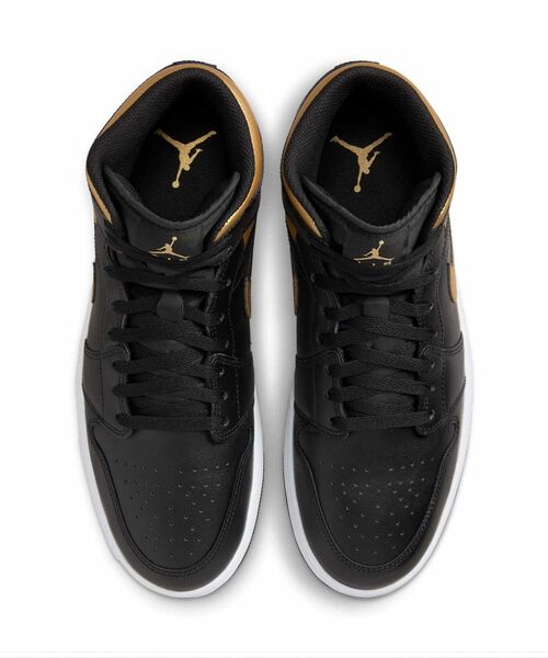 NIKE エアジョーダン1 mid BLACK/DARK IRIS 26 エア ジョーダン 1 NIKE AIR JORDAN MID blk/off noir-summit