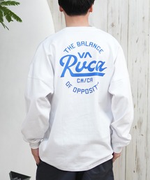 RVCA/ルーカ ロンTee/長袖Tシャツ ラウンドロゴ オーバーサイズ ユニセックス BF041-152