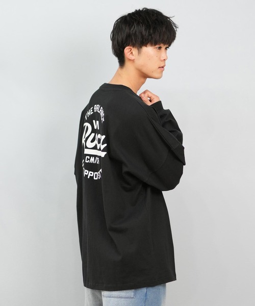 XLサイズ 新品未使用 RVCAルーカ 長袖ロンT 黒 RVCA tシャツ RVCA/ルーカ ロンTee/長袖Tシャツ バックプリント