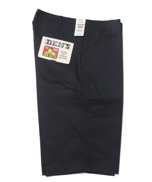 BEN DAVIS(ベンデイビス)の「《BEN DAVIS USA》 USA ORIGINAL BEN'S SHORTS/ハーフパンツ(チノパンツ・メンズ・ブラック・32inch/34inch/36inch)」の4枚目の写真