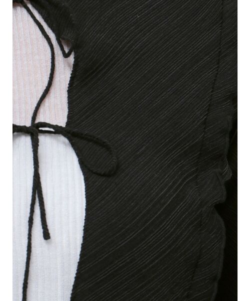 OUNNOUN（オウンノウン）の「【OUNNOUN】楊柳2WAYフレアスリーブブラウス（シャツ/ブラウス・レディース・イエロー/アイボリー/ブラック・FREE）」の16枚目の写真