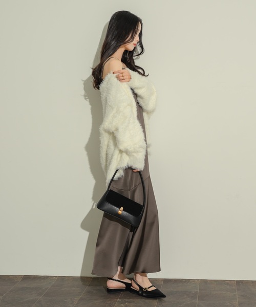 ワッシャーサテンキャミワンピース（ワンピース）｜NEUNA（ヌナ）の