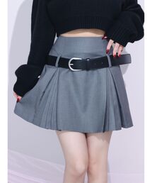 ベルテッドミニスカート