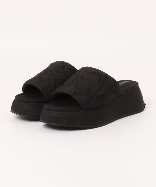 Desigual（デシグアル）の「RETROSLIDEBLACK サンダル（サンダル・レディース・ブラック・41/40/39/38/37/36）」の5枚目の写真