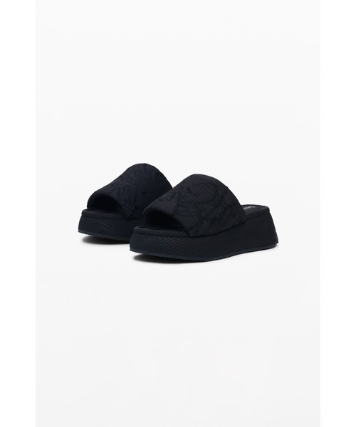 Desigual（デシグアル）の「RETROSLIDEBLACK サンダル（サンダル・レディース・ブラック・41/40/39/38/37/36）」の6枚目の写真