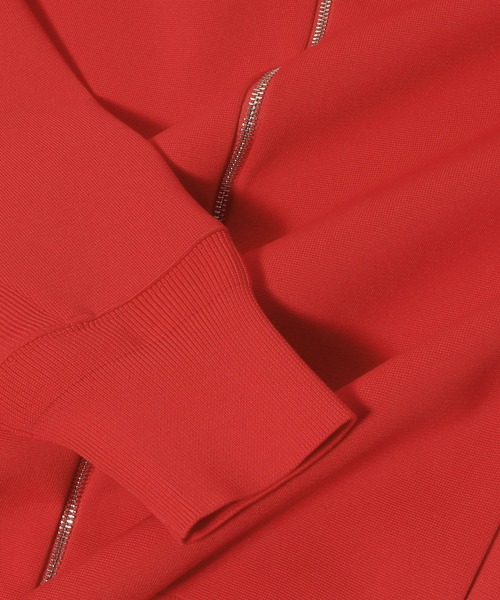 ESTNATION（エストネーション）の「ESTNATION / ECOポリ ミラノリブフーディーブルゾン（パーカー・メンズ・ホワイト/グレイッシュブルー/ブラック/レッド・MEDIUM/LARGE/X-LARGE/SMALL）」の18枚目の写真