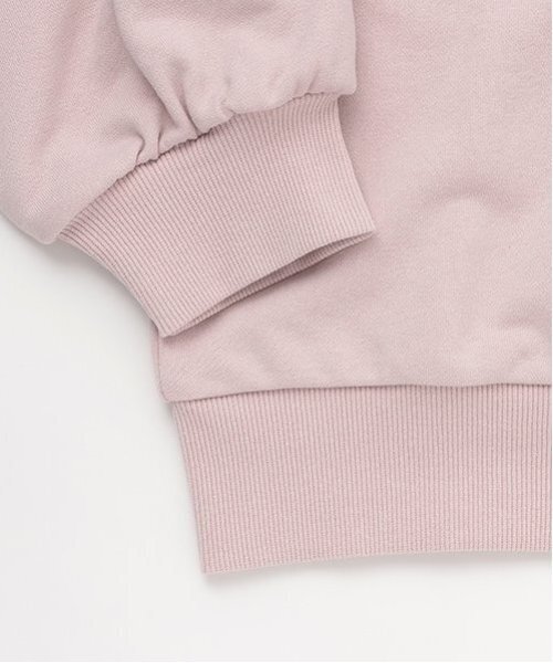 LOVETOXIC（ラブトキシック）の「【GOODPRICE】ロゴ刺繍プルオーバー（スウェット・キッズ・ピンク/ブラック/オフホワイト/ライトグリーン・M:150cm/L:160cm/S:140cm）」の12枚目の写真