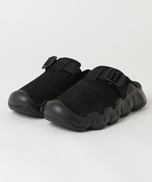 【関税込み】KEEN ブラック Hyperport レザー クロッグ Men's Hyperport Leather Clog | Black/Black | KEEN Footwear