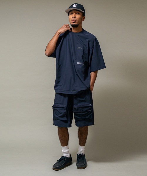 APPLEBUM（アップルバム）の「Active Pocket Shorts（その他パンツ・メンズ・ブラック/ネイビー・MEDIUM/LARGE/X-LARGE）」の4枚目の写真