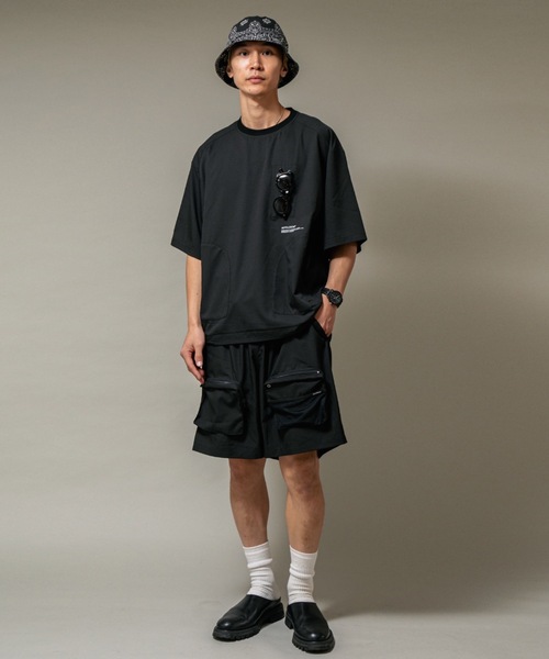 APPLEBUM（アップルバム）の「Active Pocket Shorts（その他パンツ・メンズ・ブラック/ネイビー・MEDIUM/LARGE/X-LARGE）」の3枚目の写真