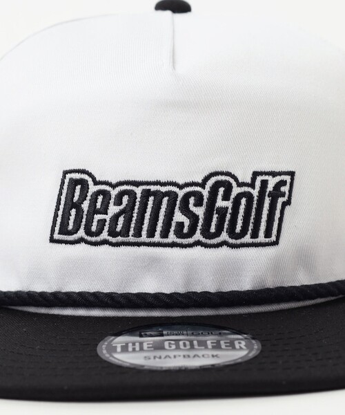 BEAMS GOLF ✖️ニューエラ　コラボキャップ BEAMS GOLF キャップ 帽子 「晴雨兼用」NEW ERA × / 別注 レイン