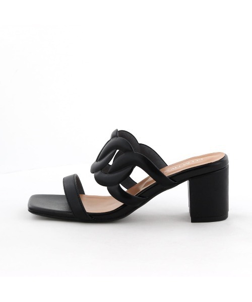 HIMIKO（ヒミコ）の「【HIMIKO】【ZOZOTOWN限定】カットワークミュールサンダル/650201（サンダル・レディース・ブラック/アイボリー/ブラウン・X-LARGE/LARGE/MEDIUM/SMALL）」の8枚目の写真