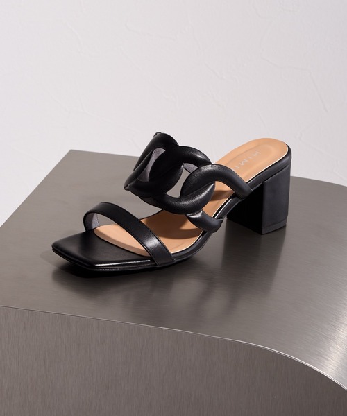 極美品❤️HIMIKO/ヒミコ カットワークセパレートパンプス 撥水加工