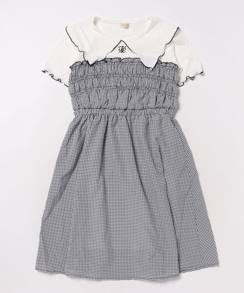 KP☆ワンピース mizuiro ind ドレープカラーワイドワンピース｜ MARcourt ONLINE