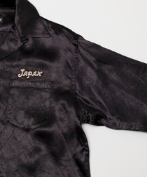 Schott別注レーヨン スカ エイジング ロングスリーブ オープンカラーシャツ schott（ショット）の「Schott/ショット 別注 RAYON SUKA ASING L/S
