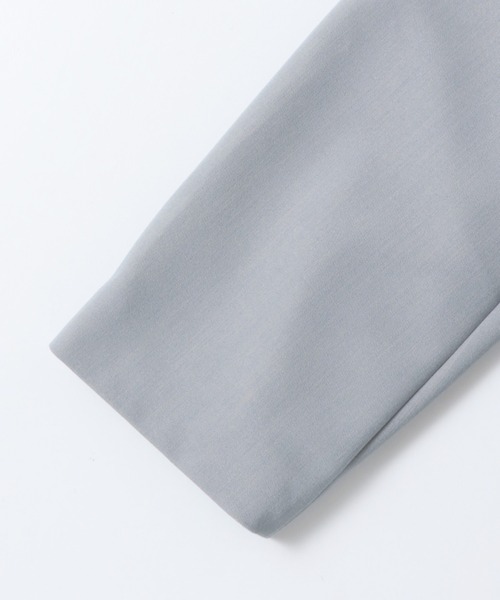 hunch（ハンチ）の「ポリツイル ダブルジャケット（テーラードジャケット・レディース・ライトブルーグレー/サンドベージュ/ブラック・FREE）」の17枚目の写真