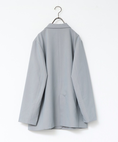 hunch（ハンチ）の「ポリツイル ダブルジャケット（テーラードジャケット・レディース・ライトブルーグレー/サンドベージュ/ブラック・FREE）」の21枚目の写真