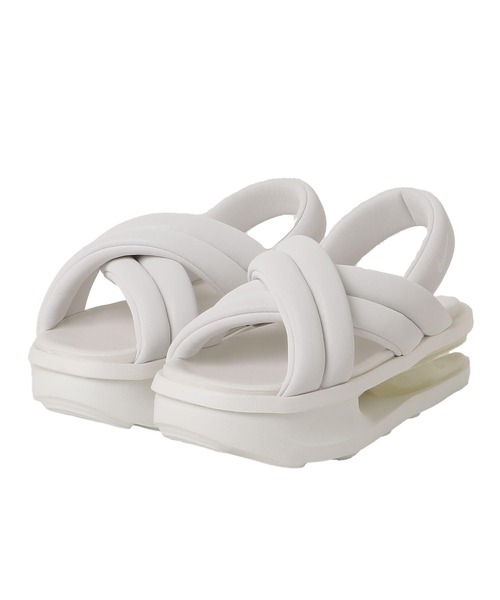 NIKE(ナイキ)の「(NIKE)AIR MAX ISLA SANDAL(サンダル・レディース・ブラック/ホワイト/オフホワイト・24.0cm/25.0cm/23.0cm/23cm/24cm/25cm)」の2枚目の写真