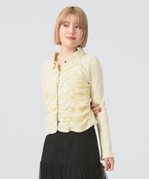 Ray BEAMS | リブ シャーリング シャツ(シャツ/ブラウス)