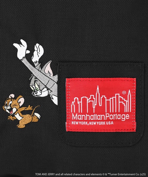 Manhattan Portage(マンハッタンポーテージ)の「Clearview Shoulder Bag Back Pocket / TOM AND JERRY / 85TH(ショルダーバッグ・レディース・ブラック・MEDIUM)」の10枚目の写真