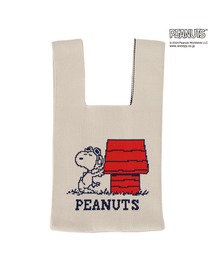 PEANUTS ニットミニバッグ