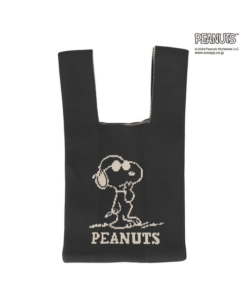 PEANUTS ニットミニバッグ（トートバッグ）｜PEANUTS