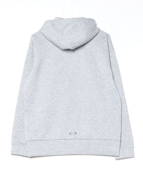 OAKLEY(オークリー)の「オークリ― ENHANCE QD FLEECE HOODIE EVO 3.7 / JACKET フーディー・パーカー/ TRAINING スポーツ・トレーニング/OAKLEY(パーカー・メンズ・グレー・XS/M/L/S)」の3枚目の写真