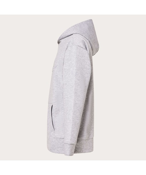 OAKLEY(オークリー)の「オークリ― ENHANCE QD FLEECE HOODIE EVO 3.7 / JACKET フーディー・パーカー/ TRAINING スポーツ・トレーニング/OAKLEY(パーカー・メンズ・グレー・XS/M/L/S)」の2枚目の写真