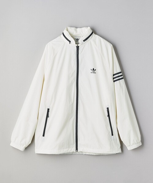 adidas/アディダス ウィンドブレーカー 白 adidas アディダス ウィンドブレーカー 透け感 シアー 白 ホワイト S