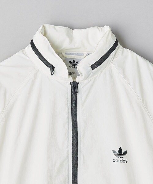 adidas/アディダス ウィンドブレーカー 白 adidas アディダス ウィンドブレーカー 透け感 シアー 白 ホワイト S