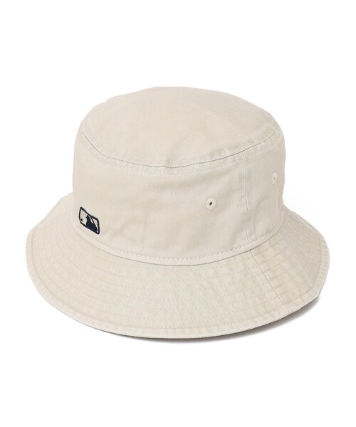 NEW ERA(ニューエラ)の「NEW ERA: MLB バケットハット 25SS<KIDS>(ハット・キッズ・ブラック/ナチュラル・ONE SIZE)」の4枚目の写真