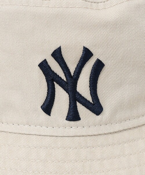 NEW ERA(ニューエラ)の「NEW ERA: MLB バケットハット 25SS<KIDS>(ハット・キッズ・ブラック/ナチュラル・ONE SIZE)」の6枚目の写真