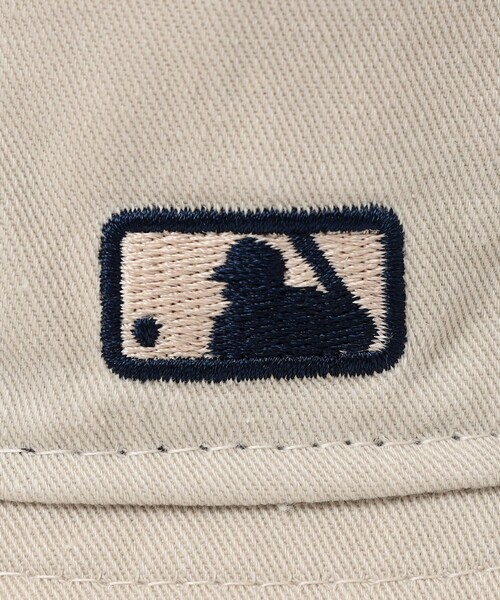 NEW ERA(ニューエラ)の「NEW ERA: MLB バケットハット 25SS<KIDS>(ハット・キッズ・ブラック/ナチュラル・ONE SIZE)」の7枚目の写真