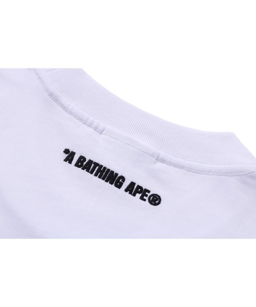 A BATHING APE(アベイシングエイプ)の「MILO COLLEGE RELAXED FIT TEE(Tシャツ/カットソー・メンズ・ホワイト/チャコール/ブラック・X-LARGE/XX-LARGE/LARGE/MEDIUM/SMALL)」の10枚目の写真