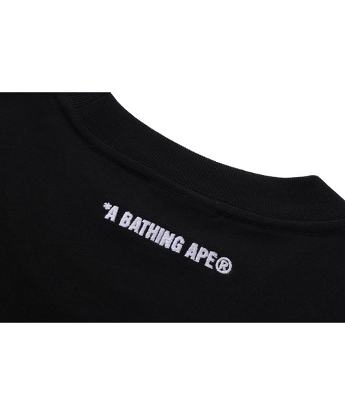 A BATHING APE(アベイシングエイプ)の「MILO COLLEGE RELAXED FIT TEE(Tシャツ/カットソー・メンズ・ホワイト/チャコール/ブラック・X-LARGE/XX-LARGE/LARGE/MEDIUM/SMALL)」の11枚目の写真