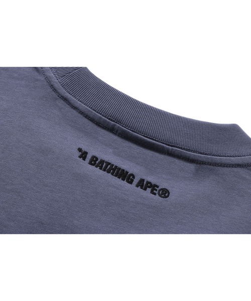 A BATHING APE(アベイシングエイプ)の「MILO COLLEGE RELAXED FIT TEE(Tシャツ/カットソー・メンズ・ホワイト/チャコール/ブラック・X-LARGE/XX-LARGE/LARGE/MEDIUM/SMALL)」の12枚目の写真