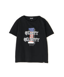 schott（ショット）の「Schott/ショット/KID'S SS T-SHIRT QUALITY OVER QUANTITY/キッズ Tシャツ クオリティ オーバー クアンティティ（Tシャツ/カットソー）」