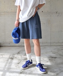 ANME | ピグメント加工ANMEエンブロイダリーロゴスウェットショートパンツ(スウェットパンツ)