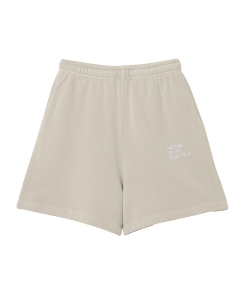 ANME(アンメ)の「ピグメント加工ANMEエンブロイダリーロゴスウェットショートパンツ(スウェットパンツ・レディース・ブラック/ベージュ/ネイビー・M/L/XL/XXL)」の12枚目の写真