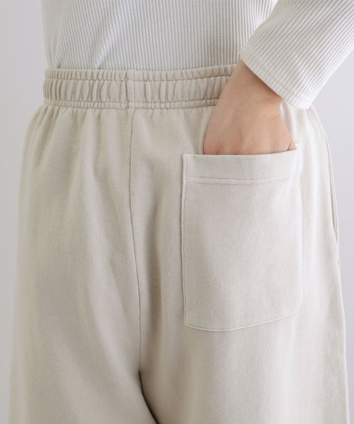 ANME(アンメ)の「ピグメント加工ANMEエンブロイダリーロゴスウェットショートパンツ(スウェットパンツ・レディース・ブラック/ベージュ/ネイビー・M/L/XL/XXL)」の22枚目の写真