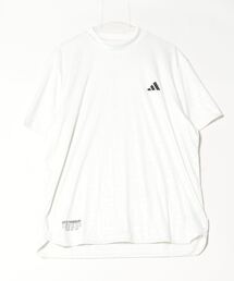 アディダス adidas BOSロゴ柄デボス モックネック 半袖シャツ
