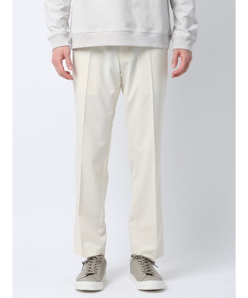 SUIT SQUARE(スーツスクエア)の「PERFORMANCE PANTS テーパードパンツ ウォッシャブル ストレッチ 裾上げ済み(スラックス・メンズ・ホワイト系/ベージュ系/カーキ系/ネイビー系・LL/3L/S/M/L)」の11枚目の写真