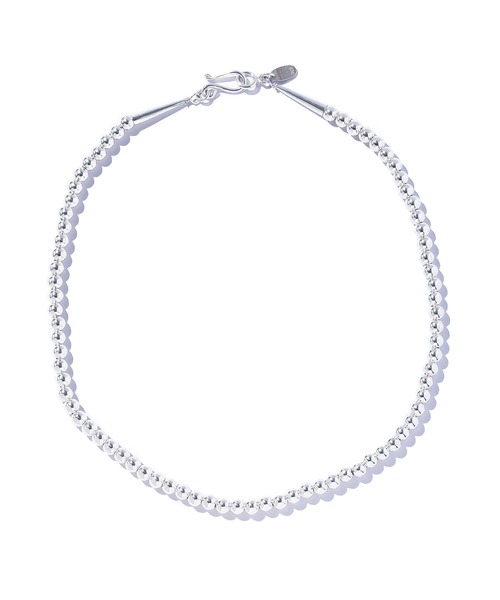 quip queint(クイップクエイント)の「【quip queint】bowling tribe short necklace/ボウリング トライブ ショート ネックレス QU180 ※(ネックレス・レディース・シルバー・FREE)」の4枚目の写真
