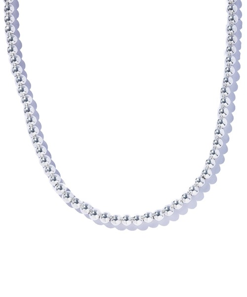 quip queint(クイップクエイント)の「【quip queint】bowling tribe short necklace/ボウリング トライブ ショート ネックレス QU180 ※(ネックレス・レディース・シルバー・FREE)」の5枚目の写真
