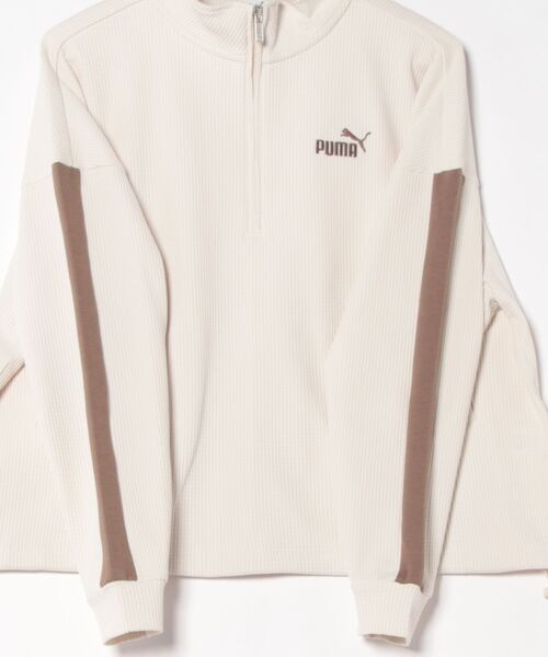 セール】《PUMA》CORE HERITAGE ワッフル トラック ハーフジップ